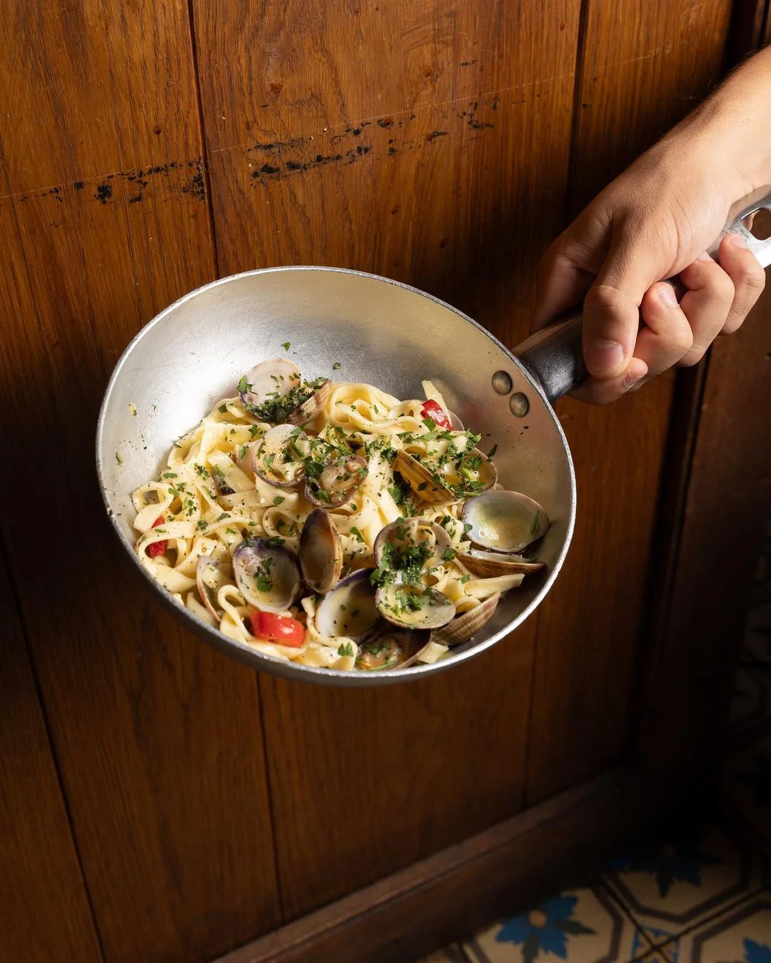 Linguini trattoria social media food photography